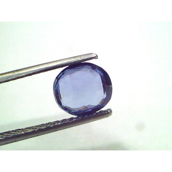 2.30 Ct Unheated Untreated Natural Ceylon Blue Sapphire Neelam