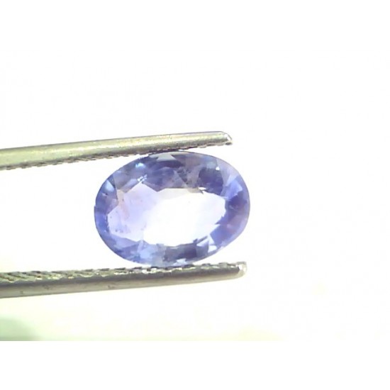 2.40 Ct Unheated Untreated Ceylon Blue Sapphire Neelam Gemstone
