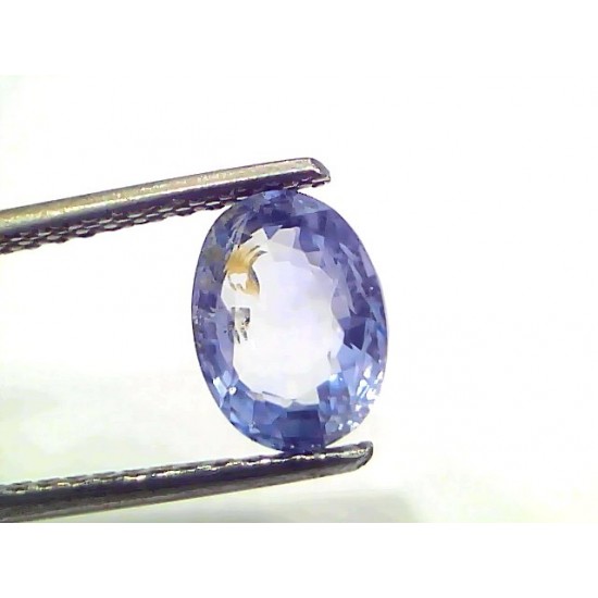 2.33 Ct Certified Unheated Untreated Natural Ceylon Blue Sapphire