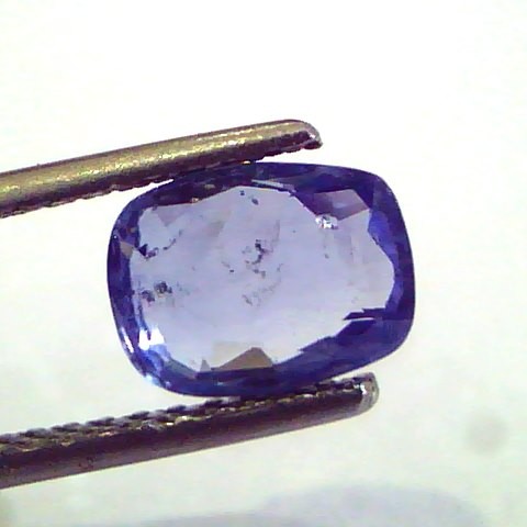 2.45 Ct Unheated Untreated Natural Ceylon Blue Sapphire Neelam