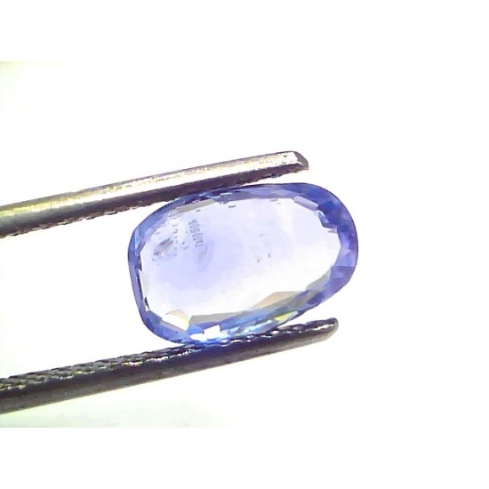 2.44 Ct Certified Unheated Untreated Natural Ceylon Blue Sapphire