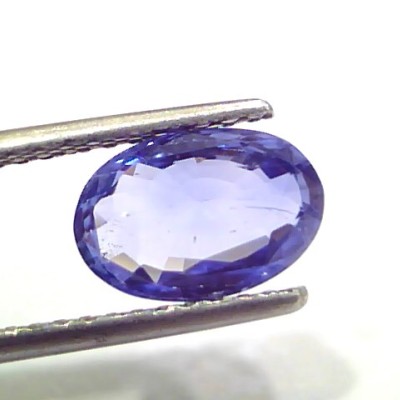2.48 Ct Unheated Untreated Natural Ceylon Blue Sapphire Neelam AAA