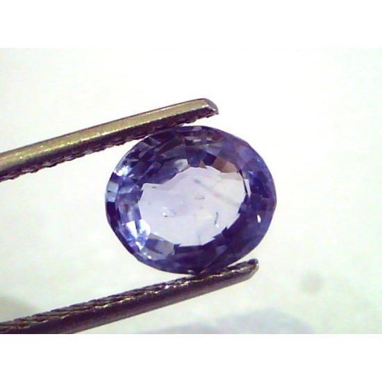 2.55 Ct Unheated Untreated Natural Ceylon Blue Sapphire Neelam