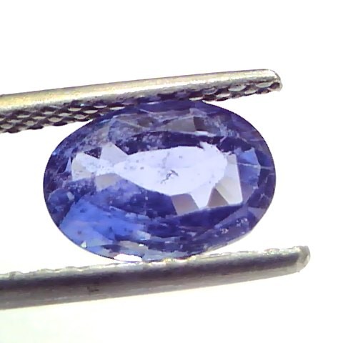 2.54 Ct Unheated Untreated Natural Ceylon Blue Sapphire Neelam Stone