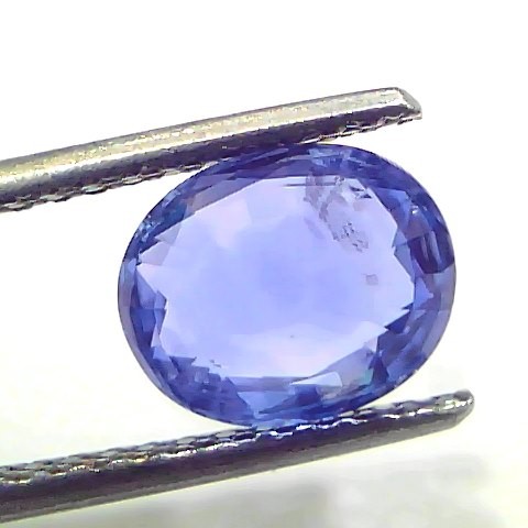 2.54 Ct IGI Certified Unheaated Untreated Natural Ceylon Blue Sapphire AA