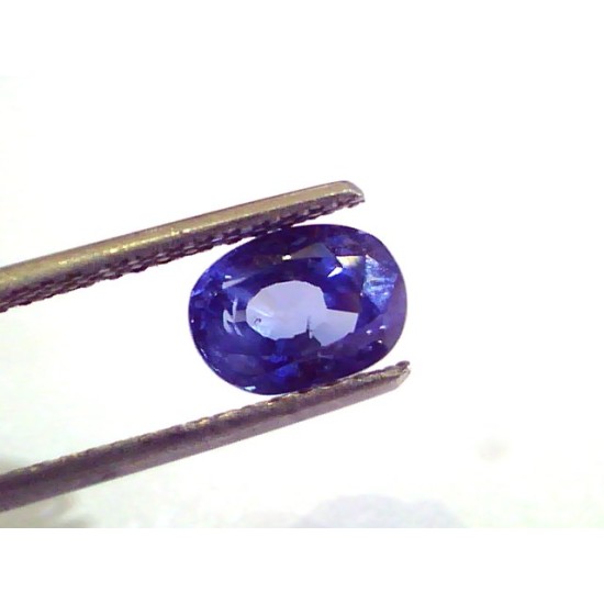 2.61 Ct Unheated Untreated Natural Srilankan Blue Sapphire Neelam