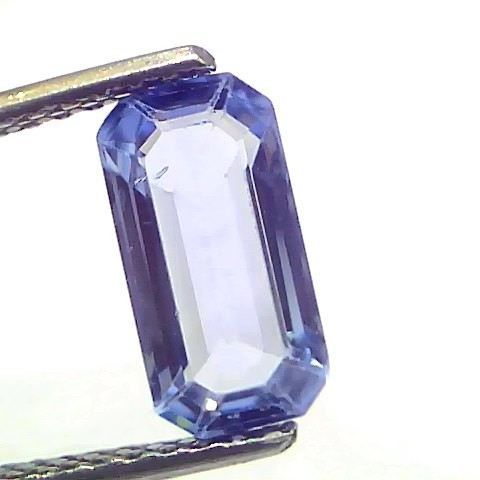 2.51 Ct Certified Unheated Untreated Natural Ceylon Blue Sapphire