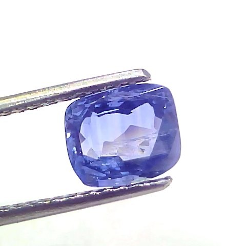 2.56 Ct Certified Unheated Untreated Natural Ceylon Blue Sapphire Gems