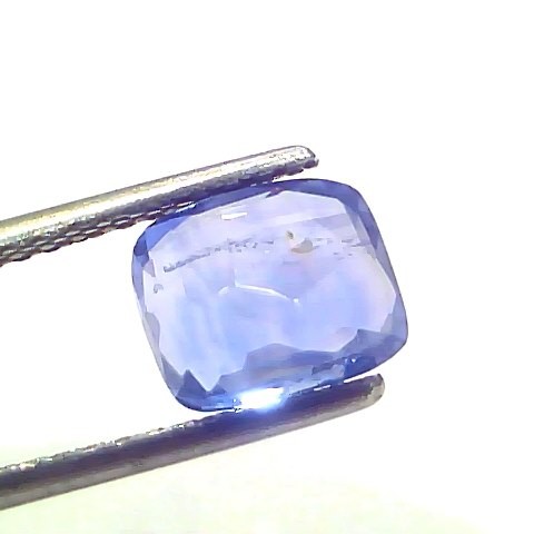 2.56 Ct Certified Unheated Untreated Natural Ceylon Blue Sapphire Gems