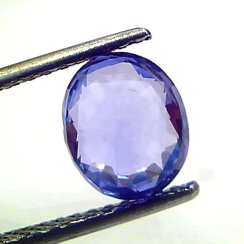 2.59 Ct GII Certified Unheated Untreated Natural Ceylon Blue Sapphire AAA