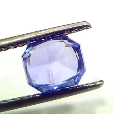 2.59 Ct IGI Certified Unheaated Untreated Natural Ceylon Blue Sapphire AA