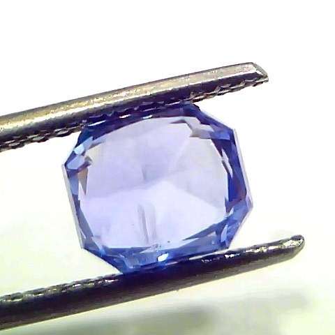2.59 Ct IGI Certified Unheaated Untreated Natural Ceylon Blue Sapphire AA