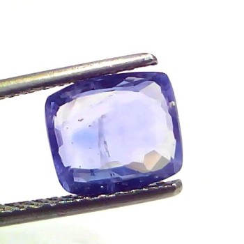 2.59 Ct Certified Unheated Untreated Natural Ceylon Blue Sapphire