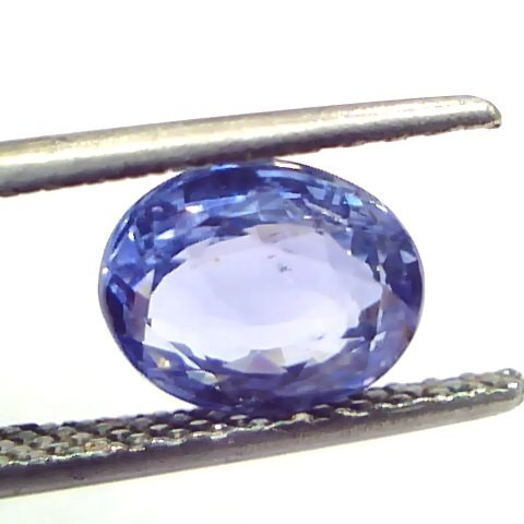 2.60 Ct Unheated Untreated Natural Ceylon Blue Sapphire Neelam Stone