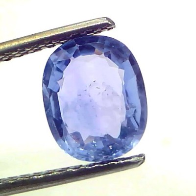 2.57 Ct Certified Unheated Untreated Natural Ceylon Blue Sapphire