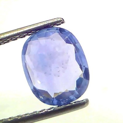 2.57 Ct Certified Unheated Untreated Natural Ceylon Blue Sapphire