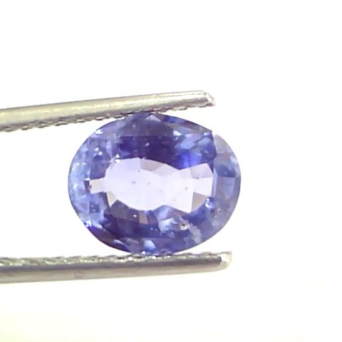 2.65 Ct Unheated Untreated Ceylon Blue Sapphire Neelam Gemstone
