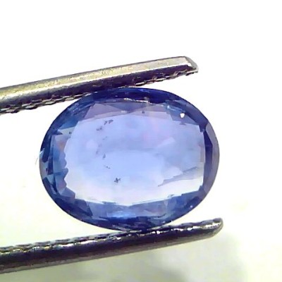 2.63 Ct IGI Certified Unheaated Untreated Natural Ceylon Blue Sapphire AA