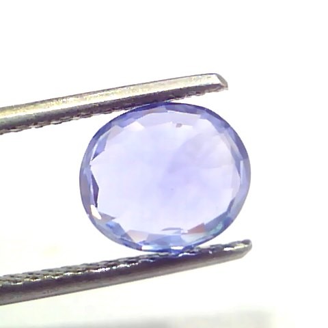 2.72 Ct Unheated Untreated Natural Ceylon Blue Sapphire Neelam AAA