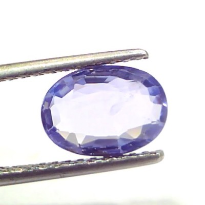 2.74 Ct Unheated Untreated Natural Ceylon Blue Sapphire Neelam AAA