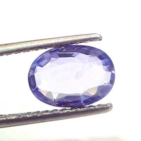 2.74 Ct Unheated Untreated Natural Ceylon Blue Sapphire Neelam AAA