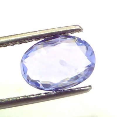 2.74 Ct Unheated Untreated Natural Ceylon Blue Sapphire Neelam AAA