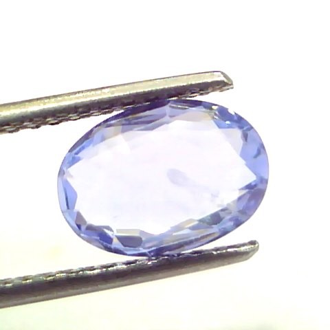 2.74 Ct Unheated Untreated Natural Ceylon Blue Sapphire Neelam AAA