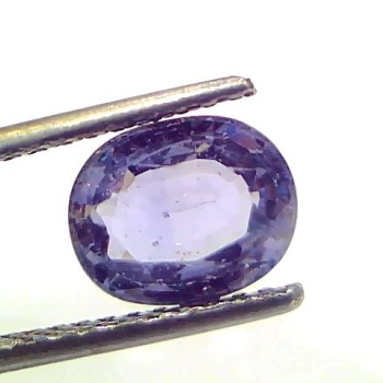 2.86 Ct Certified Unheated Untreated Natural Ceylon Blue Sapphire
