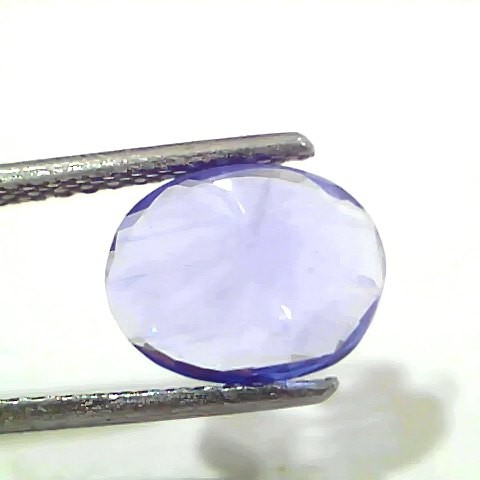 2.90 Ct Certified Unheated Untreated Natural Ceylon Blue Sapphire