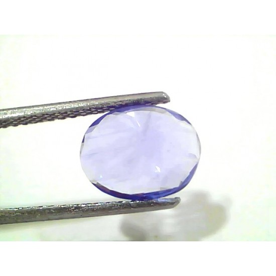 2.90 Ct Certified Unheated Untreated Natural Ceylon Blue Sapphire