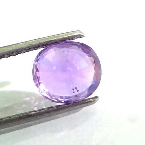 2.92 Ct Unheated Untreated Natural Purple Sapphire Khuni Neelam