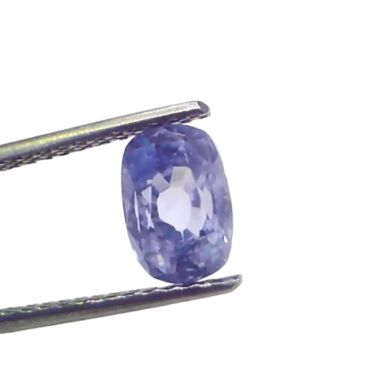 2.95 Ct Certified Unheated Untreated Natural Ceylon Blue Sapphire