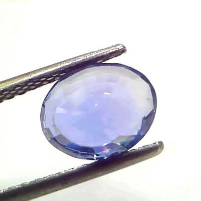 2.97 Ct Certified Unheated Untreated Natural Ceylon Blue Sapphire Neelam