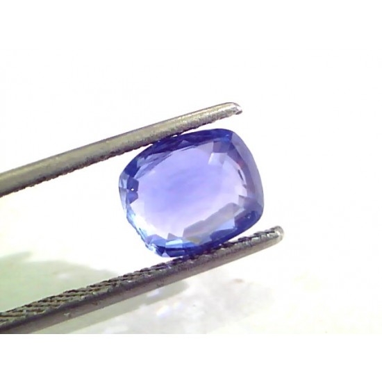 3.00 Ct Unheated Untreated Natural Ceylon Blue Sapphire Gemstone