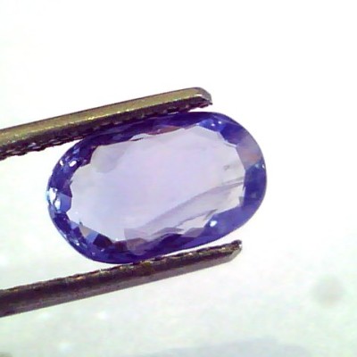 3.03 Ct Unheated Untreated Natural Srilankan Blue Sapphire Neelam
