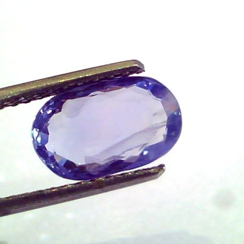 3.03 Ct Unheated Untreated Natural Srilankan Blue Sapphire Neelam