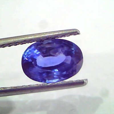 3.01 Ct Unheated Untreated Natural Ceylon Blue Sapphire Gemstone