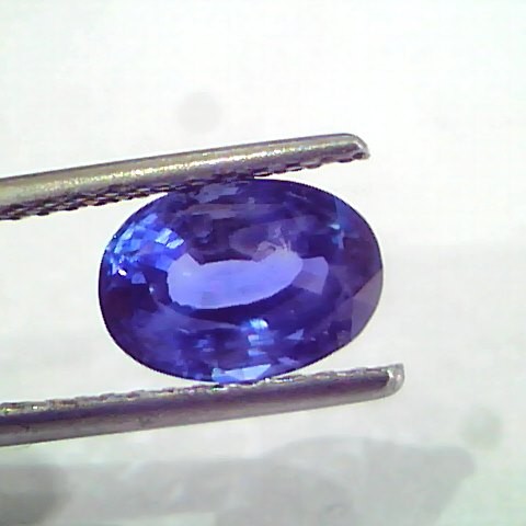 3.01 Ct Unheated Untreated Natural Ceylon Blue Sapphire Gemstone