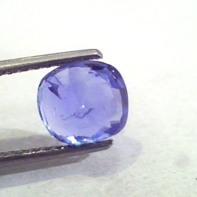 3.00 Ct Unheated Untreated Natural Ceylon Blue Sapphire Neelam Gems