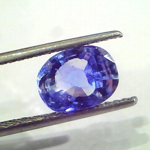 3.02 Ct Unheated Untreated Natural Ceylon Blue Sapphire Gemstone
