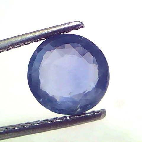 3.02 Ct Certified Unheated Untreated Natural Ceylon Blue Sapphire Gems