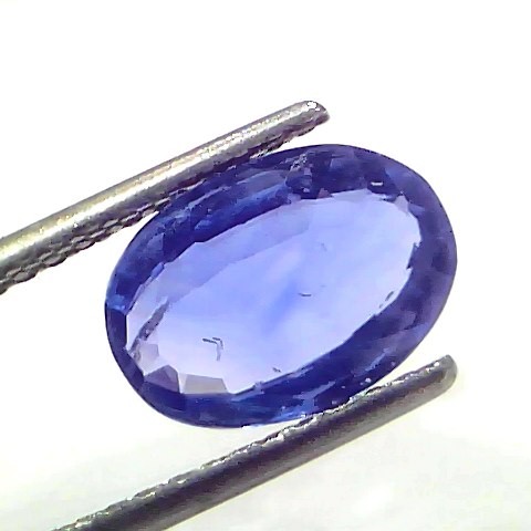 3.02 Ct Certified Unheated Untreated Natural Ceylon Blue Sapphire Gems