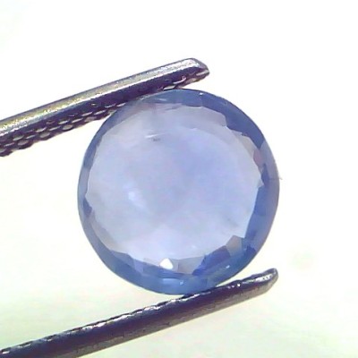 3.02 Ct Certified Unheated Untreated Natural Ceylon Blue Sapphire Gems
