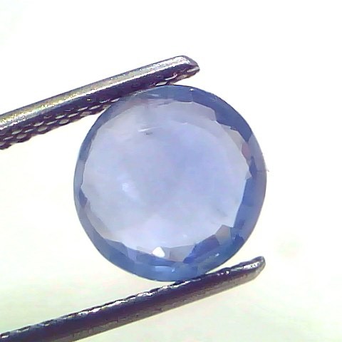 3.02 Ct Certified Unheated Untreated Natural Ceylon Blue Sapphire Gems