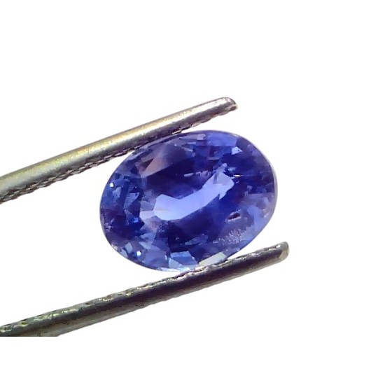 3.04 Ct IGI Certified Unheated Untreated Natural Ceylon Blue Sapphire