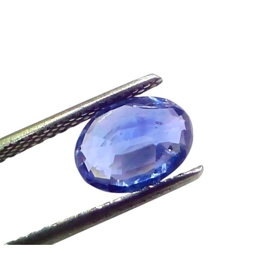 3.04 Ct IGI Certified Unheated Untreated Natural Ceylon Blue Sapphire