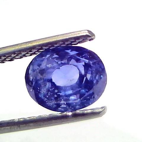 3.05 Ct IGI Certified Unheaated Untreated Natural Ceylon Blue Sapphire AA