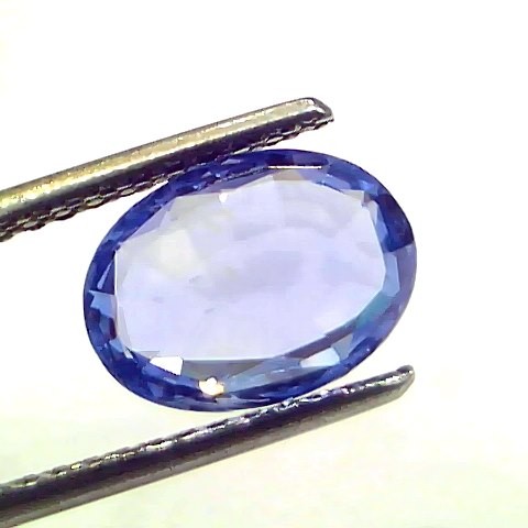 3.05 Ct IGI Certified Unheated Untreated Natural Ceylon Blue Sapphire AAA