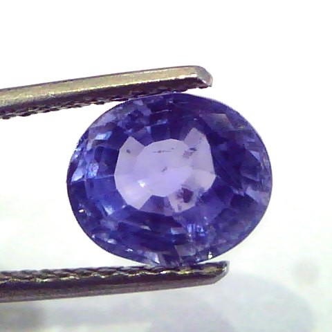 3.06 Ct Unheated Untreated Natural Ceylon Blue Sapphire Neelam