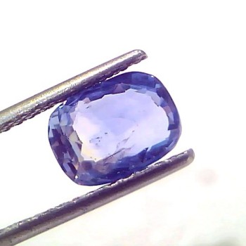 3.06 Ct Certified Unheated Untreated Natural Ceylon Blue Sapphire Gems
